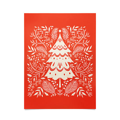 Pimlada Phuapradit Christmas tree winter foliage Poster