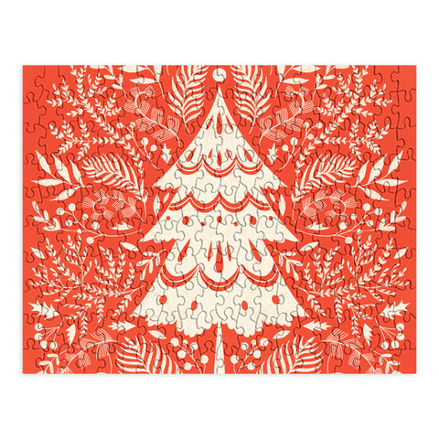 Pimlada Phuapradit Christmas tree winter foliage Puzzle
