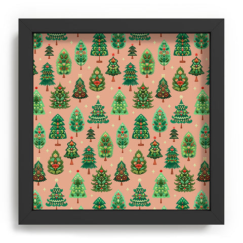 Pimlada Phuapradit Christmas Trees Fawn Recessed Framing Square