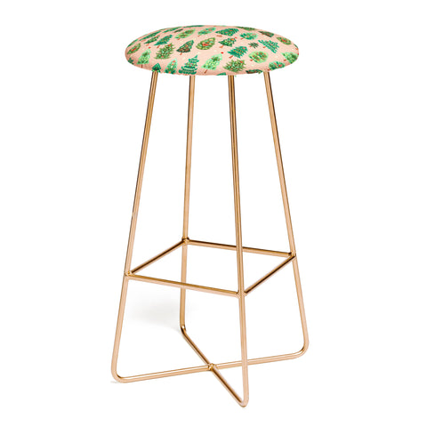 Pimlada Phuapradit Christmas Trees Fawn Bar Stool
