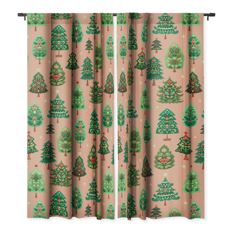 Pimlada Phuapradit Christmas Trees Fawn Blackout Non Repeat