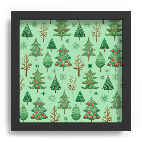 Pimlada Phuapradit Christmas trees snowflakes Recessed Framing Square