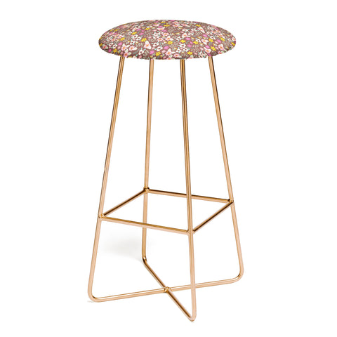 Pimlada Phuapradit Ditsy Floral 3 Bar Stool