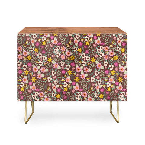 Pimlada Phuapradit Ditsy Floral 3 Credenza