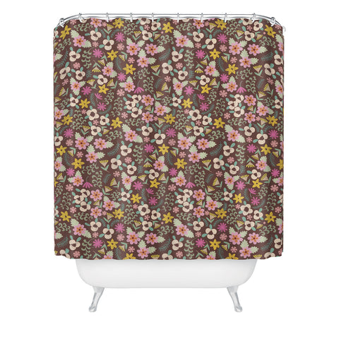 Pimlada Phuapradit Ditsy Floral 3 Shower Curtain Havenly