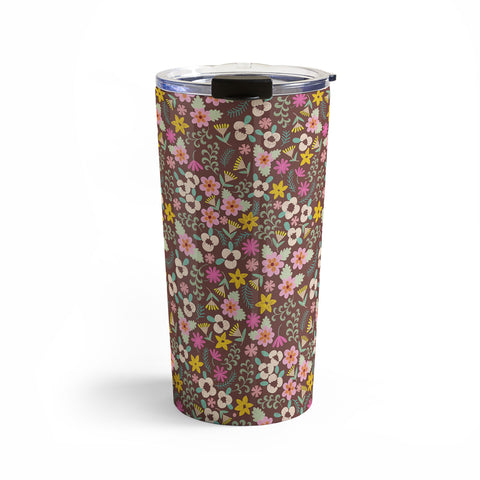 Pimlada Phuapradit Ditsy Floral 3 Travel Mug