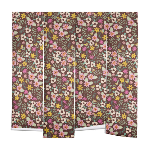 Pimlada Phuapradit Ditsy Floral 3 Wall Mural