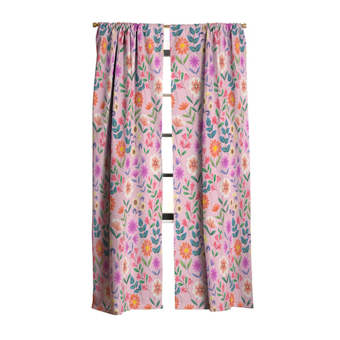 Pimlada Phuapradit Ditsy Floral Pink Blackout Non Repeat