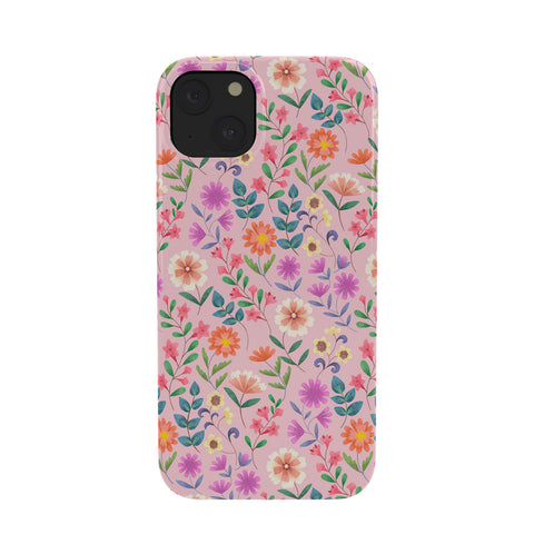 Pimlada Phuapradit Ditsy Floral Pink Phone Case