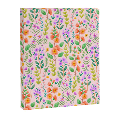 Pimlada Phuapradit Ditsy Spring Floral Art Canvas