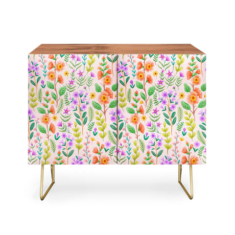 Pimlada Phuapradit Ditsy Spring Floral Credenza