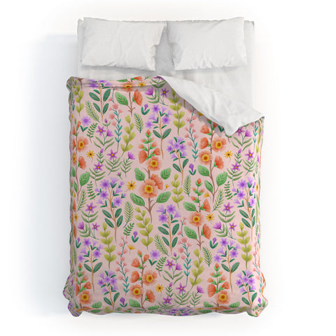 Pimlada Phuapradit Ditsy Spring Floral Duvet Cover