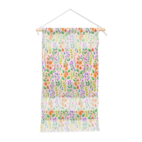 Pimlada Phuapradit Ditsy Spring Floral Wall Hanging Portrait