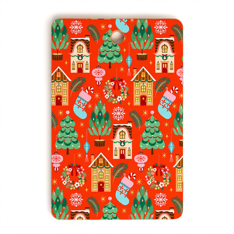 Pimlada Phuapradit Festive Home Cutting Board Rectangle