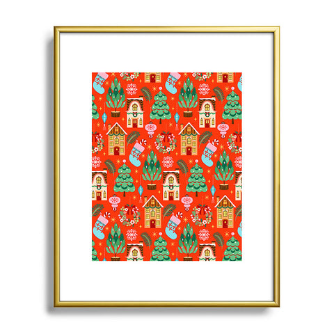 Pimlada Phuapradit Festive Home Metal Framed Art Print