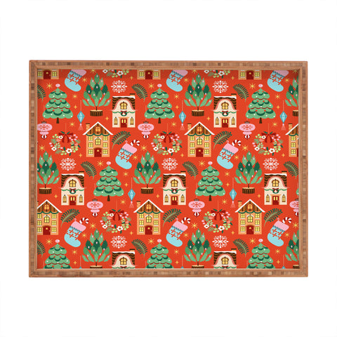 Pimlada Phuapradit Festive Home Rectangular Tray