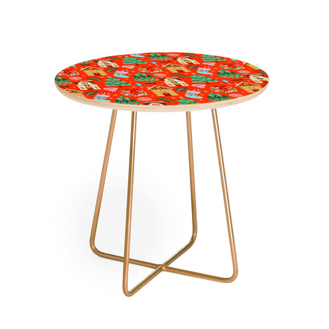 Pimlada Phuapradit Festive Home Round Side Table