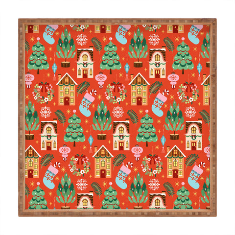 Pimlada Phuapradit Festive Home Square Tray