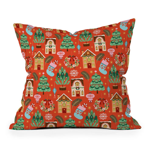 Pimlada Phuapradit Festive Home Outdoor Throw Pillow