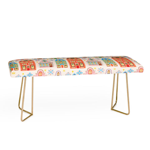 Pimlada Phuapradit Festive Houses Bench