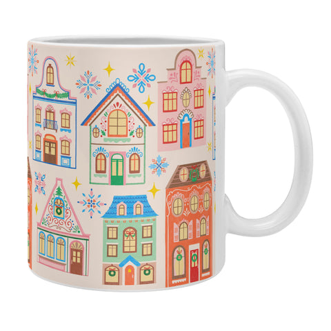 Pimlada Phuapradit Festive Houses Coffee Mug