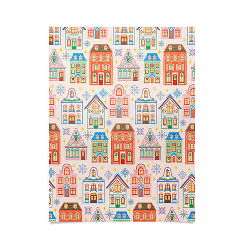 Pimlada Phuapradit Festive Houses Poster