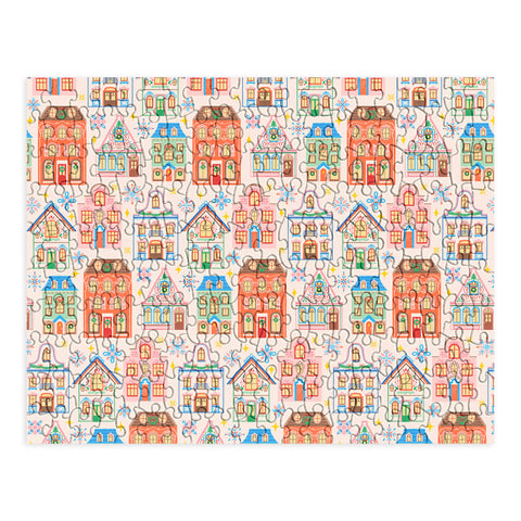 Pimlada Phuapradit Festive Houses Puzzle