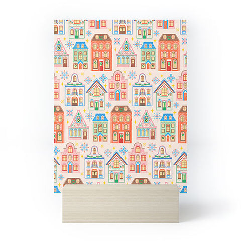 Pimlada Phuapradit Festive Houses Mini Art Print
