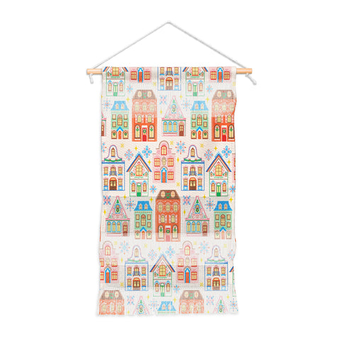 Pimlada Phuapradit Festive Houses Wall Hanging Portrait
