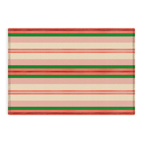 Pimlada Phuapradit Festive stripes 1 Outdoor Rug