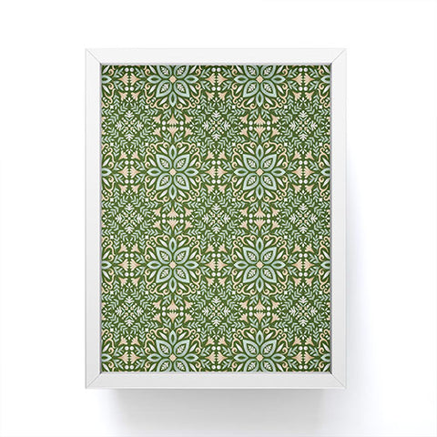 Pimlada Phuapradit Festive tiles 1 Framed Mini Art Print