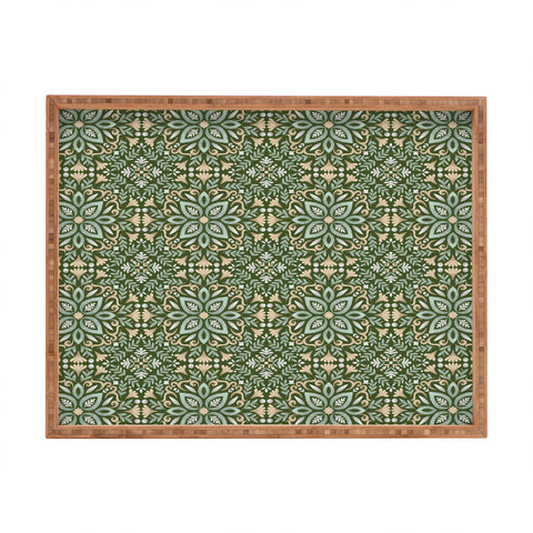 Pimlada Phuapradit Festive tiles 1 Rectangular Tray