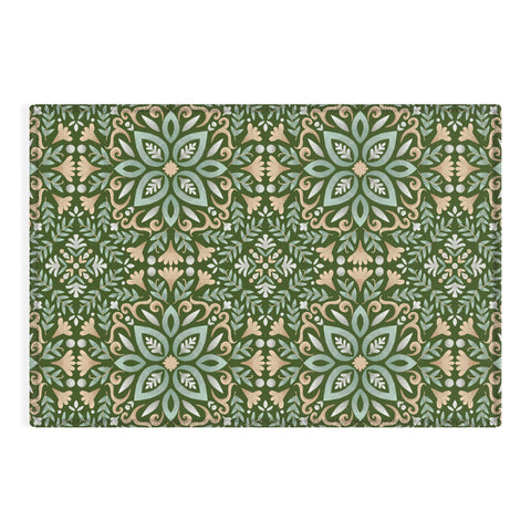 Pimlada Phuapradit Festive tiles 1 Outdoor Rug