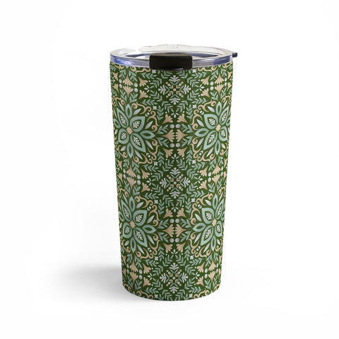 Pimlada Phuapradit Festive tiles 1 Travel Mug