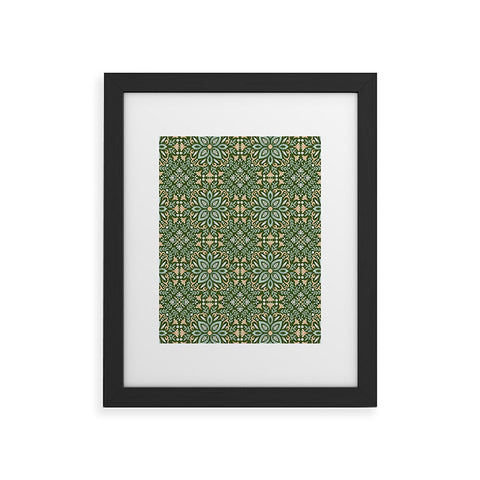 Pimlada Phuapradit Festive tiles 1 Framed Art Print