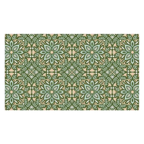 Pimlada Phuapradit Festive tiles 1 Tablecloth