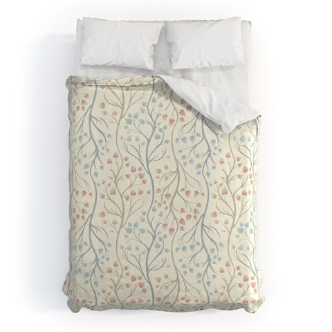 Pimlada Phuapradit Ficus tree Duvet Cover
