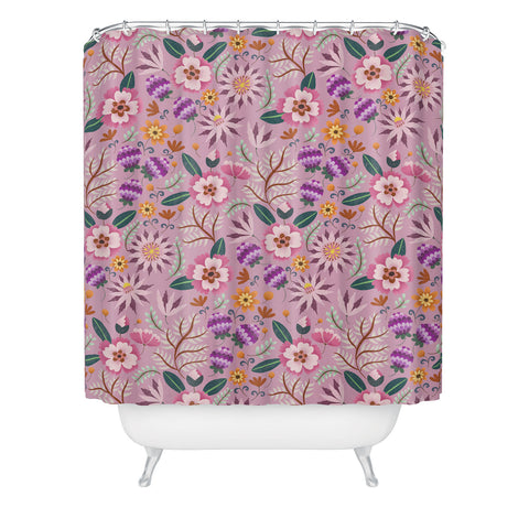Pimlada Phuapradit Floral 52401 Shower Curtain