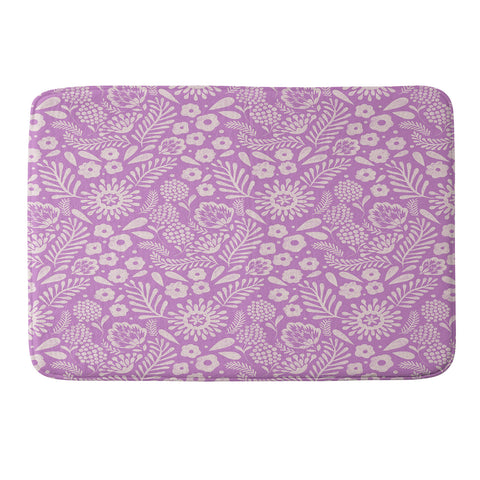 Pimlada Phuapradit Floral 52402 Memory Foam Bath Mat