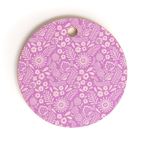 Pimlada Phuapradit Floral 52402 Cutting Board Round