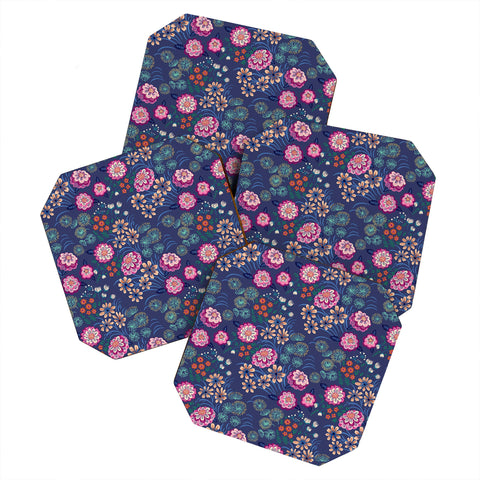 Pimlada Phuapradit Floral Gems Coaster Set