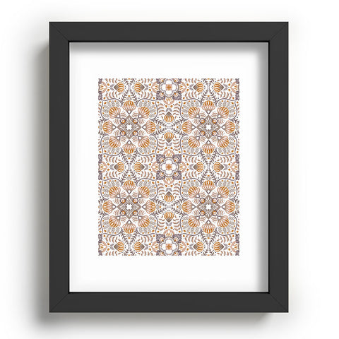 Pimlada Phuapradit Floral Tiles 10 Recessed Framing Rectangle