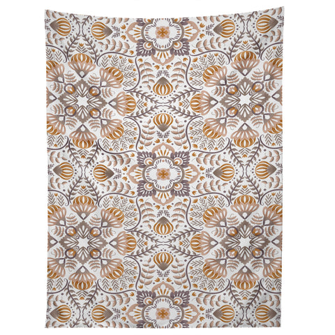 Pimlada Phuapradit Floral Tiles 10 Tapestry