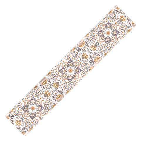 Pimlada Phuapradit Floral Tiles 10 Table Runner