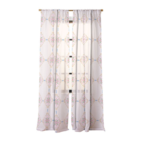 Pimlada Phuapradit Floral tiles 12 Sheer Non Repeat