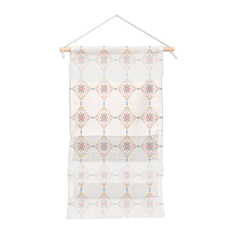 Pimlada Phuapradit Floral tiles 12 Wall Hanging Portrait