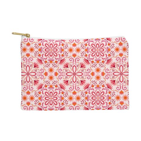 Pimlada Phuapradit Floral Tiles 14 Pouch