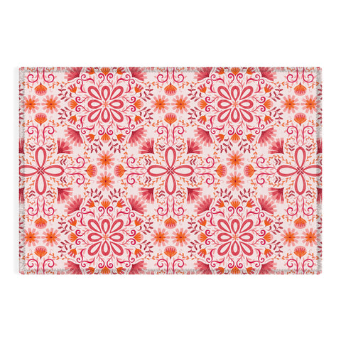 Pimlada Phuapradit Floral Tiles 14 Outdoor Rug