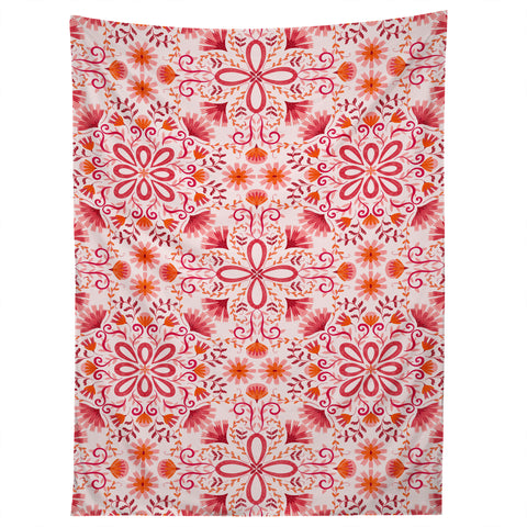 Pimlada Phuapradit Floral Tiles 14 Tapestry