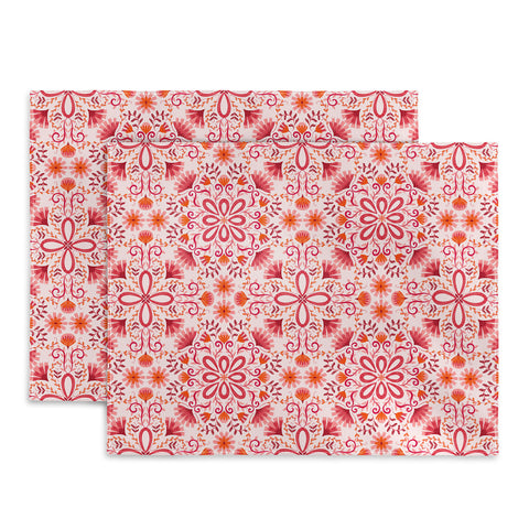 Pimlada Phuapradit Floral Tiles 14 Placemat